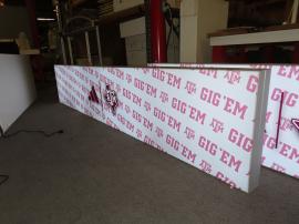 Custom LED Lightboxes with Aluminum Frames and SEG Fabric Graphics -- View 3